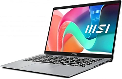 Ноутбук MSI Modern F13MG-203XRU Core i3 1315U 8Gb SSD512Gb Intel UHD Graphics 15.6" IPS FHD (1920x1080) FreeDOS silver WiFi BT Cam (9S7-15S122-203)
