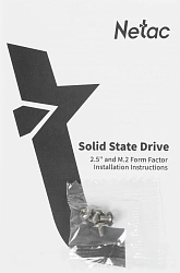 Накопитель SSD Netac PCIe 3.0 x4 256GB NT01NV30ES-256-E4X NV30ES M.2 2242