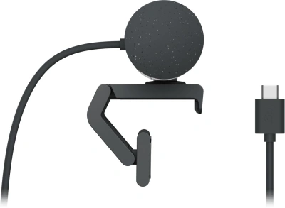Камера Web Logitech HD Webcam Brio 500 черный 4Mpix (1920x1080) USB Type-C с микрофоном (960-001424)