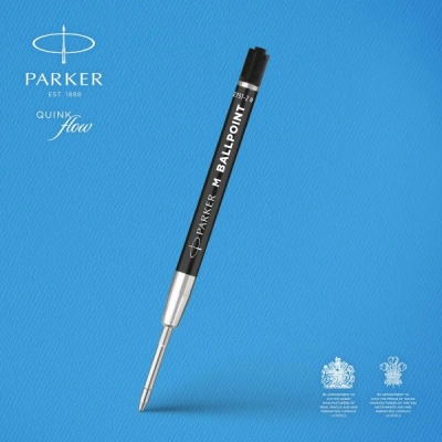 Стержень шариковый Parker QuinkFlow Basic Z09 (CW2168602) M 1мм черные чернила без упак.