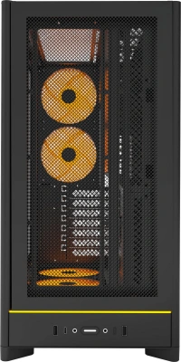 Корпус Montech HS01 PRO черный без БП ATX 5x120mm 2xUSB3.0 1xUSB3.1 audio