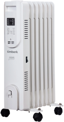 Радиатор масляный Timberk Home Intellect T-OR1507-F10E-WF 1500Вт белый