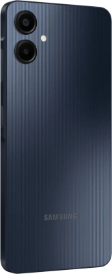 Смартфон Samsung SM-A065F Galaxy A06 128Gb 6Gb черный моноблок 3G 4G 2Sim 6.7" 720x1600 Android 14 50Mpix 802.11 a/b/g/n/ac GPS GSM900/1800 GSM1900 microSD max1024Gb