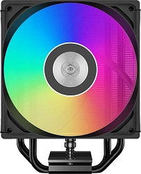 Устройство охлаждения(кулер) PcCooler RT400 Digital ARGB Soc-AM5/AM4/1200/1700/1851 черный 4-pin 34.9dB Al+Cu LCD 235W Ret (RT400-BKAWYL-GL)