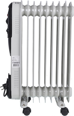 Радиатор масляный Ресанта ОМПТ- 9Н 2000Вт белый