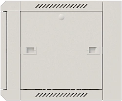 Шкаф коммутационный NTSS Премиум (NTSS-W9U6060FD) настенный 9U 570x600мм пер.дв.металл 60кг серый 500мм 22кг 220град. 500мм IP20 сталь