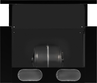 Вытяжка встраиваемая Weissgauff TEL 500 EB черный управление: кнопочное (1 мотор)