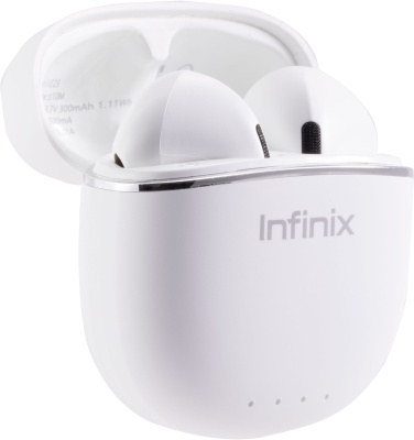 Гарнитура вкладыши Infinix XBuds XE23 белый беспроводные bluetooth в ушной раковине (10311755)