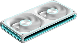 Вентилятор для корпуса Formula Air Fusion 2 LT ARGB 120х120x28 белый 4-pin 24.8дБ (упак.:2шт) (AIR FUSION 2 LT WH) Ret