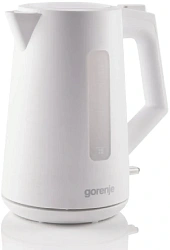 Чайник электрический Gorenje K17OPW 1.7л. 2200Вт белый корпус: пластик