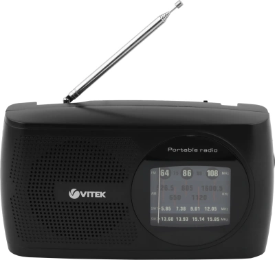 Радиоприемник настольный Vitek VT-3587 черный