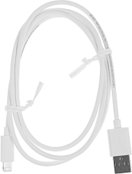 Кабель Hama H-201579 00201579 USB (m)-Lightning (m) 1м белый
