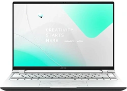 Ноутбук Gigabyte Aero 14 Core i7 13700H 16Gb SSD1Tb NVIDIA GeForce RTX4050 6Gb 14" OLED QHD+ (2880x1800) без ОС silver WiFi BT Cam (BMF-72KZBB4SD)