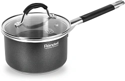 Ковш Rondell Stern RDS-008 1.9л. d=16см (с крышкой) темно-серый