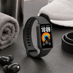 Фитнес-трекер Xiaomi Smart Band 11 active AMOLED корп.:черный рем.:черный (BHR09AEGL)