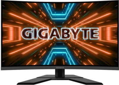 Монитор Gigabyte 31.5" G32QC A черный VA LED 1ms 16:9 HDMI HAS 350cd 178гр/178гр 2560x1440 165Hz DP 2K USB 7.8кг
