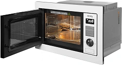 Микроволновая печь Domfy DM2540BW WG 25л. 900Вт белый (встраиваемая)