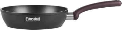Сковорода Rondell Fest RDA-1339 круглая 26см покрытие: Xylan Plus ручка несъемная (без крышки) черный