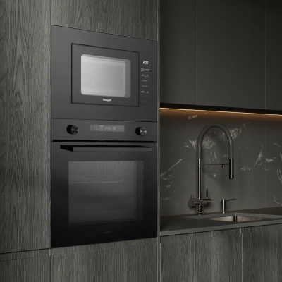 Микроволновая печь Weissgauff HMT-206 Compact 20л. 700Вт черный (встраиваемая)