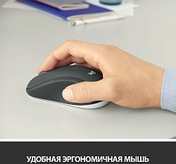 Клавиатура + мышь Logitech MK540 клав:черный мышь:черный USB беспроводная slim Multimedia (920-008686)