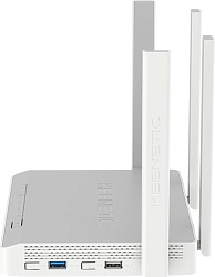 Роутер беспроводной Keenetic Ultra (KN-1811) AX3200 10/100/1000/2500BASE-TX/4G ready серый