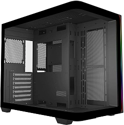 Корпус Bloody BD-CC113 черный без БП ATX 10x120mm 2xUSB3.0 audio bott PSU