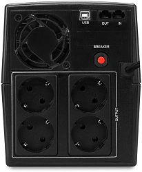 Источник бесперебойного питания Ippon Smart Power Pro II Euro 2200 1200Вт 2200ВА черный