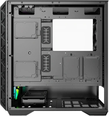Корпус Montech Air 903 Max черный без БП ATX 9x120mm 2x140mm 2xUSB3.0 audio bott PSU