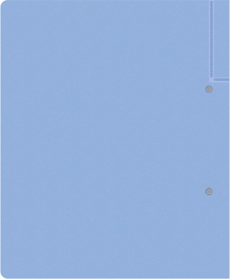 Папка на 2-х D-кольцах Бюрократ Gems GEM0812/2RAZURE A4 пластик 0.7мм кор.32мм торц.карм с бум. встав голубой топаз