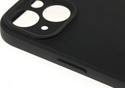 Чехол (клип-кейс) BoraSCO для Apple iPhone 15 Plus Microfiber Case черный (72421)
