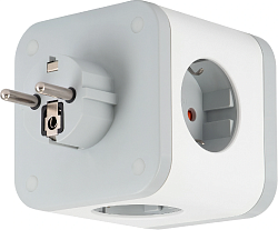 Сетевой разветвитель Buro BU-PW3UC-W (3 розетки) белый (коробка)