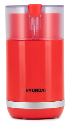 Кофемолка Hyundai HYC-G3272 200Вт сист.помол.:ротац.нож вместим.:70гр красный