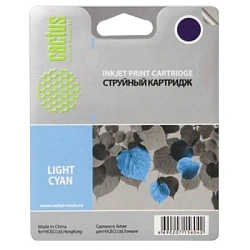 Картридж струйный Cactus CS-C9390 №70 светло-голубой (130мл) для HP DJ Z3100 с чипом