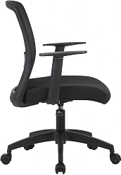 Кресло Cactus CS-MC333-BK черный сиденье черный сетка/ткань низк.спин. крестов. пластик пластик черный