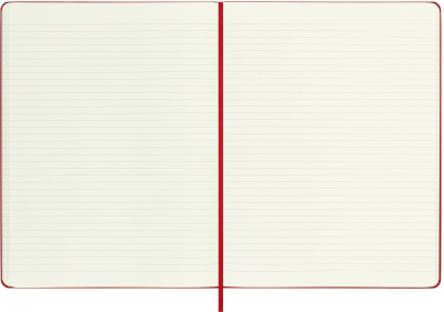 Блокнот Moleskine CLASSIC QP090F2 XLarge 190х250мм 192стр. линейка твердая обложка красный