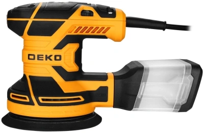 Эксцентриковая шлифмашина Deko DK400G 400Вт D125мм (085-1056)