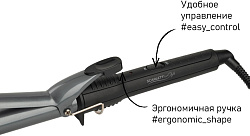 Щипцы Scarlett SC-HS60011 60Вт черный макс.темп.:190С покрытие:керамико-турмалиновое