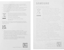 Кабель Samsung EP-DA705BBRGRU USB Type-C (m)-USB Type-C (m) 1м черный (упак.:1шт)