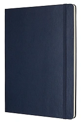 Блокнот Moleskine CLASSIC QP092B20 XLarge 190х250мм 192стр. нелинованный твердая обложка синий