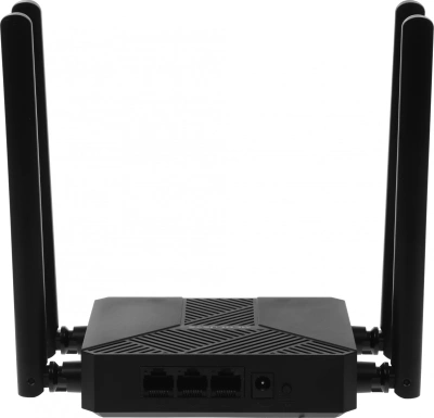 Роутер беспроводной Mercusys MR62X AX1500 10/100/1000BASE-TX черный