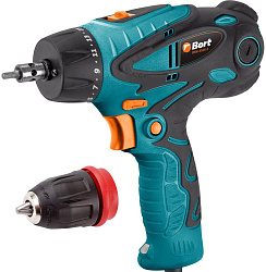 Дрель-шуруповерт Bort BSM-450X2 450Вт патрон:быстрозажимной (93410600)