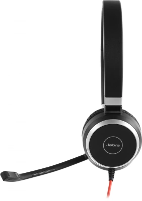 Наушники с микрофоном Jabra Evolve 40 MS черный 1.2м накладные USB оголовье (6399-823-109)