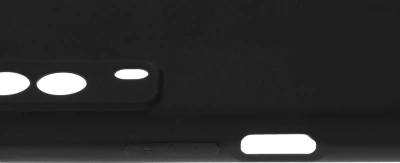 Чехол (клип-кейс) BoraSCO для Vivo Y53S Silicone Case черный (40725)