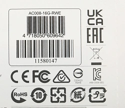 Флеш Диск A-Data 16Gb Classic C008 AC008-16G-RWE USB2.0 белый/синий
