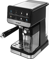 Кофеварка рожковая Vitek VT-CME1503 1350Вт черный