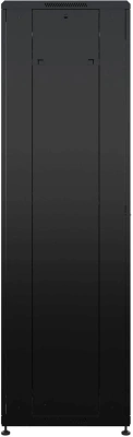 Шкаф коммутационный NTSS Премиум (NTSS-R42U6060GS-BL) напольный 42U 600x600мм пер.дв.стекл металл 900кг черный 510мм 86кг 1987мм IP20 сталь