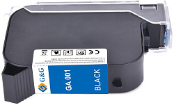 Картридж струйный G&G GA-001BK черный пигментный (42мл) для G&G GG-HH1001B/ GG-HH1001A