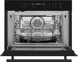 Духовой шкаф Электрический Weissgauff OE 446 Black Edition черный