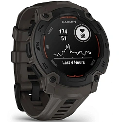 Смарт-часы Garmin Instinct E 1.4" AMOLED корп.серый рем.серый (010-02933-00)