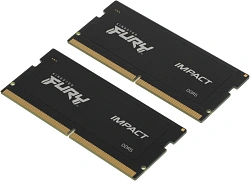 Память DDR5 2x8GB 4800MHz Kingston KF548S38IBK2-16 Fury Impact RTL PC5-38400 CL38 SO-DIMM 262-pin 1.1В kit single rank Ret